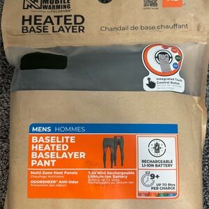 *NEW** Mobile Warming HEATED base layer XL